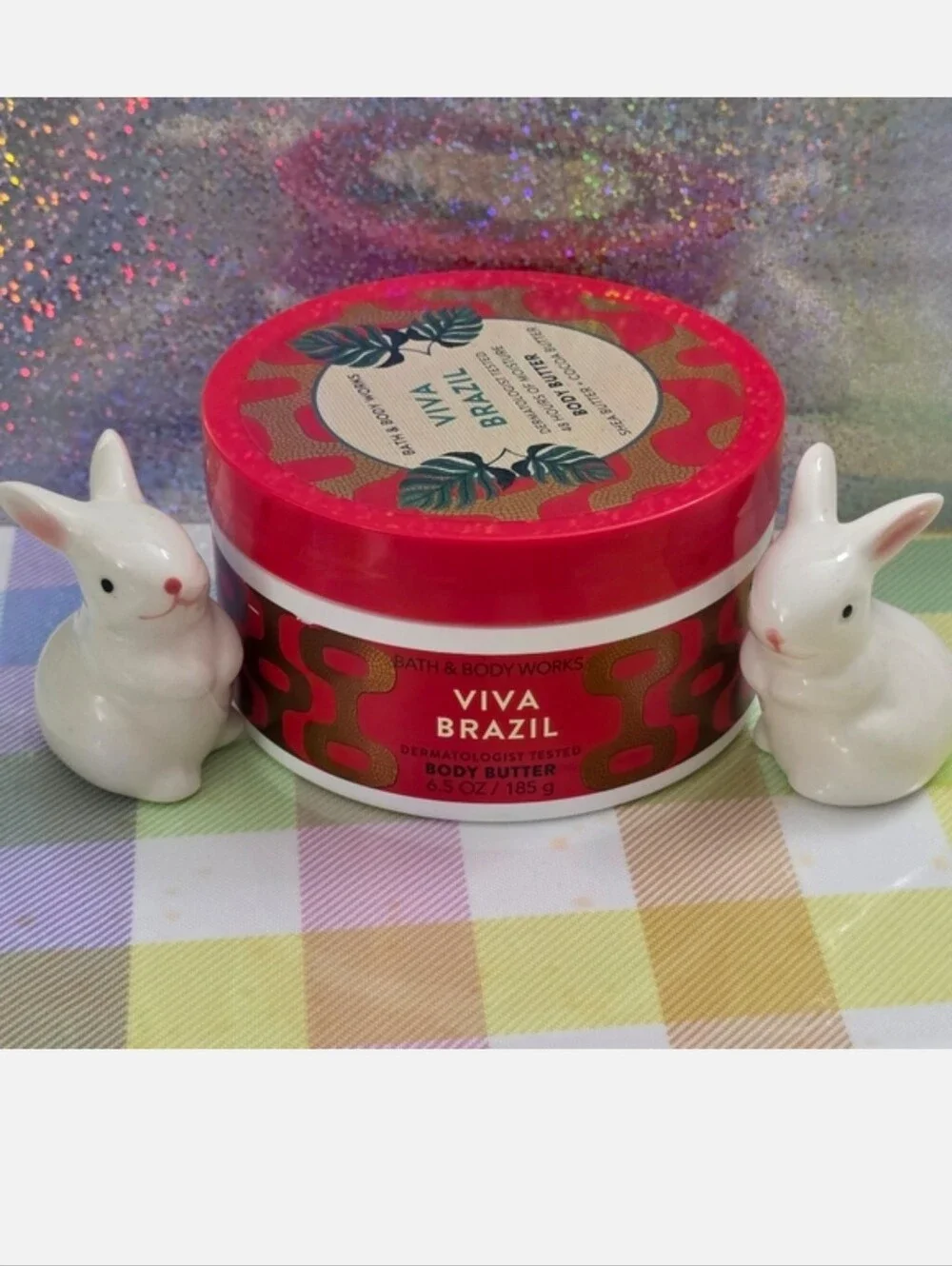 Bath Body Works Viva Brazil Tropical Summer Body Butter and Candle Set NEW RARE